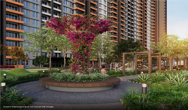 Godrej Parkshire Podium Landscape