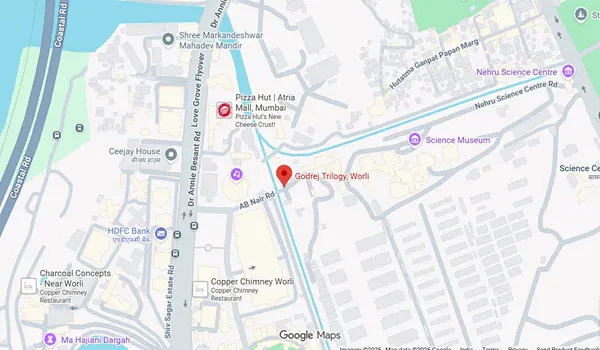 Godrej Trilogy Location Map