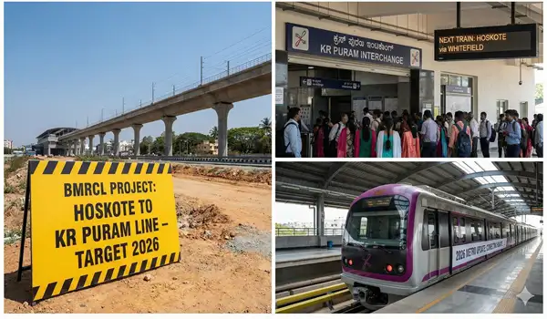 2026 Metro Update – Connecting Hoskote to KR Puram Interchange
