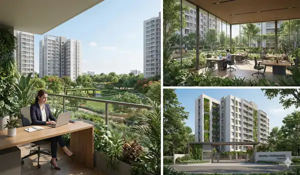 Work from Nature – Outdoor Work Pods at Godrej Hoskote